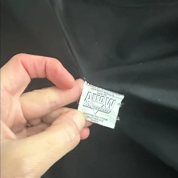 Char Santa Fe Vintage Taupe Tan & Black Long Suede Embroidered Button Up Coat 8 - Picture 7 of 7